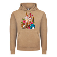 Vintage Coffee Baseball Frappe Vintage Hoodie - FaDigitalArtStudio