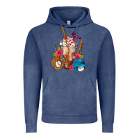 Vintage Denim Baseball Frappe Vintage Hoodie - FaDigitalArtStudio