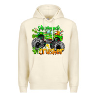 Sandshell Shamrock Crusher Premium Hoodie - CowhideDigitalArt