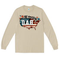 Mushroom All american dad Long Sleeve Tee - FaDigitalArtStudio