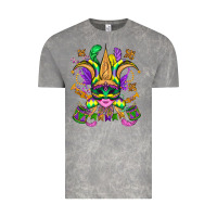 Cloud Rock mardi gras mask Vintage Tee - OliviaCreatesArt