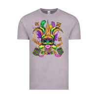 Vintage Zinc mardi gras mask Vintage Tee - OliviaCreatesArt