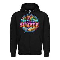 Black mom bod summer Zipper Hoodie - BarkalooDesign