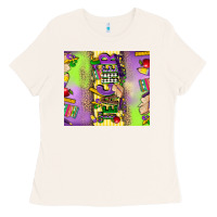 Bone teacher mardi gras Ladies Tee - CowGirlArtShop