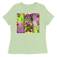 Matcha teacher mardi gras Ladies Tee - CowGirlArtShop