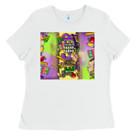 White teacher mardi gras Ladies Tee - CowGirlArtShop