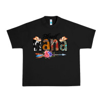 Black Blessed Nana Urban Heavy Tee - CowCowDesign