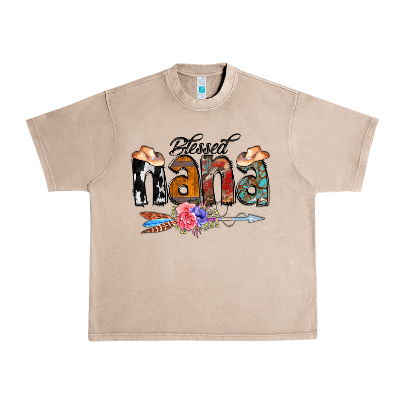 Blessed Nana Urban Heavy Tee by CowCowDesign | Teevron