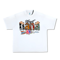 White Blessed Nana Urban Heavy Tee - CowCowDesign
