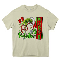 Mossy Christmas Character Heavy Core Tee - NancyCooperArtShop