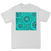 Dove Grey glitter turquoise Premium Tee - TumblerDesignByShophia