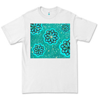 White glitter turquoise Premium Tee - TumblerDesignByShophia