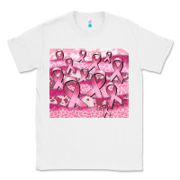 White ribbon Classic Tee - CowGirlArtShop