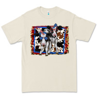 Bone 4th of July Cows Holstein Cows Premium Tee - Jasminsmagicworld