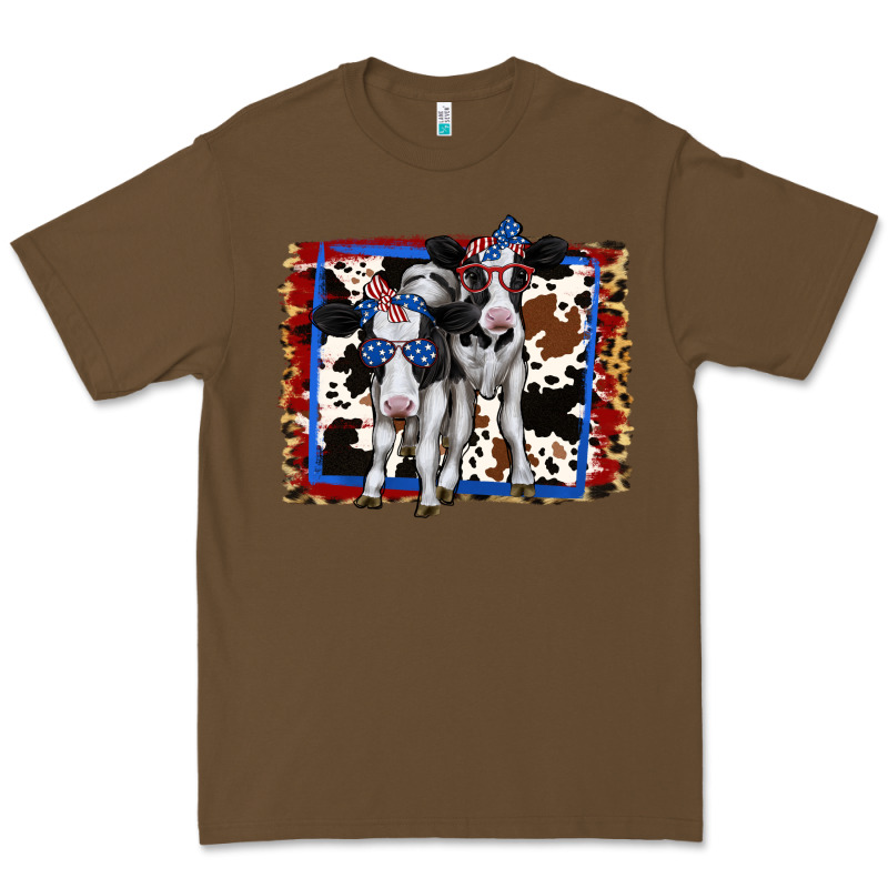 4th Of July Cows Holstein Cows Premium Tee by Jasminsmagicworld | Teevron