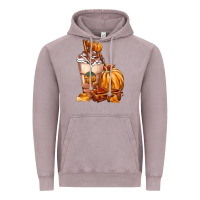Vintage Zinc Pumpkin Spice Coffee Vintage Hoodie - FaDigitalArtStudio