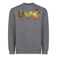 Storm peace love fall Heavyweight Sweatshirt - BarkalooDesign