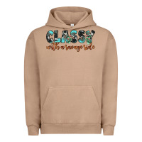 Pigment Burro classy with a savage side Urban Hoodie - JahusDesignShop