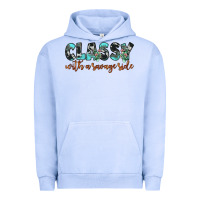 Pigment Grape Ice classy with a savage side Urban Hoodie - JahusDesignShop