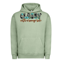 Pigment Oil Green classy with a savage side Urban Hoodie - JahusDesignShop