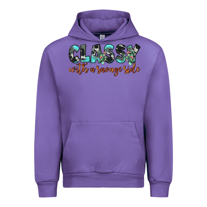 Classy With A Savage Side Urban Hoodie by JahusDesignShop | Teevron