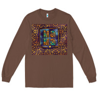 Chestnut Leopard mama Long Sleeve Tee - FaDigitalArtStudio