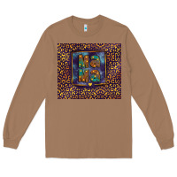 Toasted Coconut Leopard mama Long Sleeve Tee - FaDigitalArtStudio