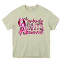 Mossy nobody fights alone cancer Heavy Core Tee - NancyCooperArtShop
