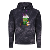 Cloud Black Halloween Spooky Pumpkins Frappe Vintage Hoodie - FaDigitalArtStudio