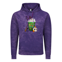 Cloud Purple Halloween Spooky Pumpkins Frappe Vintage Hoodie - FaDigitalArtStudio