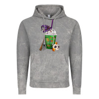 Cloud Rock Halloween Spooky Pumpkins Frappe Vintage Hoodie - FaDigitalArtStudio