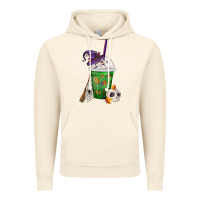 Vintage Artic Halloween Spooky Pumpkins Frappe Vintage Hoodie - FaDigitalArtStudio