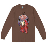 Chestnut gobble face Long Sleeve Tee - RanaPortraitStore