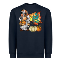 Navy it's fall y'all gnome Heavyweight Sweatshirt - BarkalooDesign