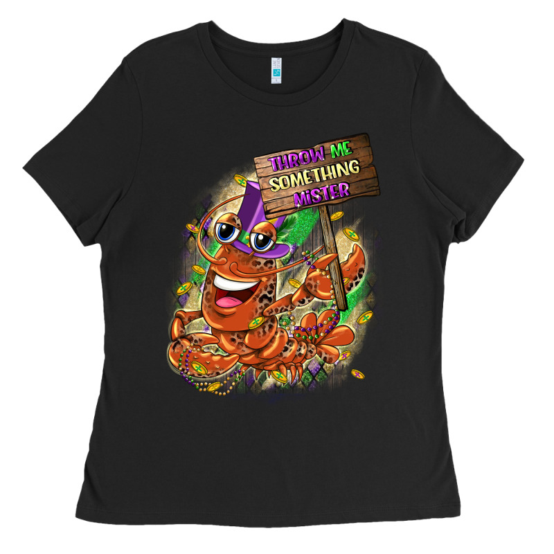 Throw Me Something Mister Ladies Tee by CowGirlArtShop | Teevron