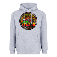 Heather Grey race coasters Heavyweight Hoodie - AdoDesignShop