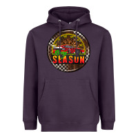 Plum race coasters Heavyweight Hoodie - AdoDesignShop