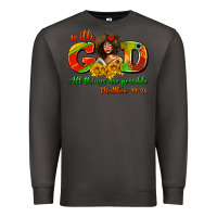 Smoke with god all things are possible juneteenth Premium Sweatshirt - AdoDesignShop