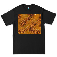 Black glitter cowhide Premium Tee - TumblerDesignByShophia