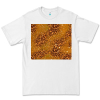 White glitter cowhide Premium Tee - TumblerDesignByShophia