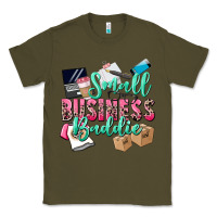 Army Green small business baddie Classic Tee - CowGirlArtShop