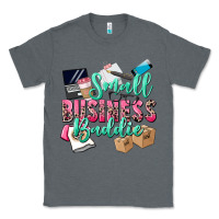 Charcoal Heather small business baddie Classic Tee - CowGirlArtShop