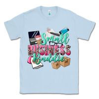 Dusty Blue small business baddie Classic Tee - CowGirlArtShop