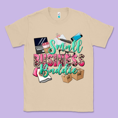 Small Business Baddie Classic Tee Designed By Cowgirlartshop