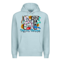 Blue Mist pt therapy Premium Hoodie - CowhideDigitalArt