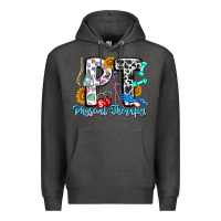 Charcoal Heather pt therapy Premium Hoodie - CowhideDigitalArt