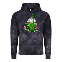 Cloud Black Western Cactus Cold Frappe Vintage Hoodie - FaDigitalArtStudio