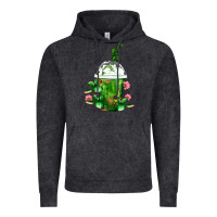 Vintage Black Western Cactus Cold Frappe Vintage Hoodie - FaDigitalArtStudio