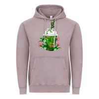 Vintage Zinc Western Cactus Cold Frappe Vintage Hoodie - FaDigitalArtStudio