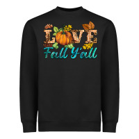Black love fall y'all Heavyweight Sweatshirt - BarkalooDesign